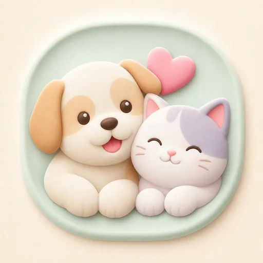 App icon for a pet companion app